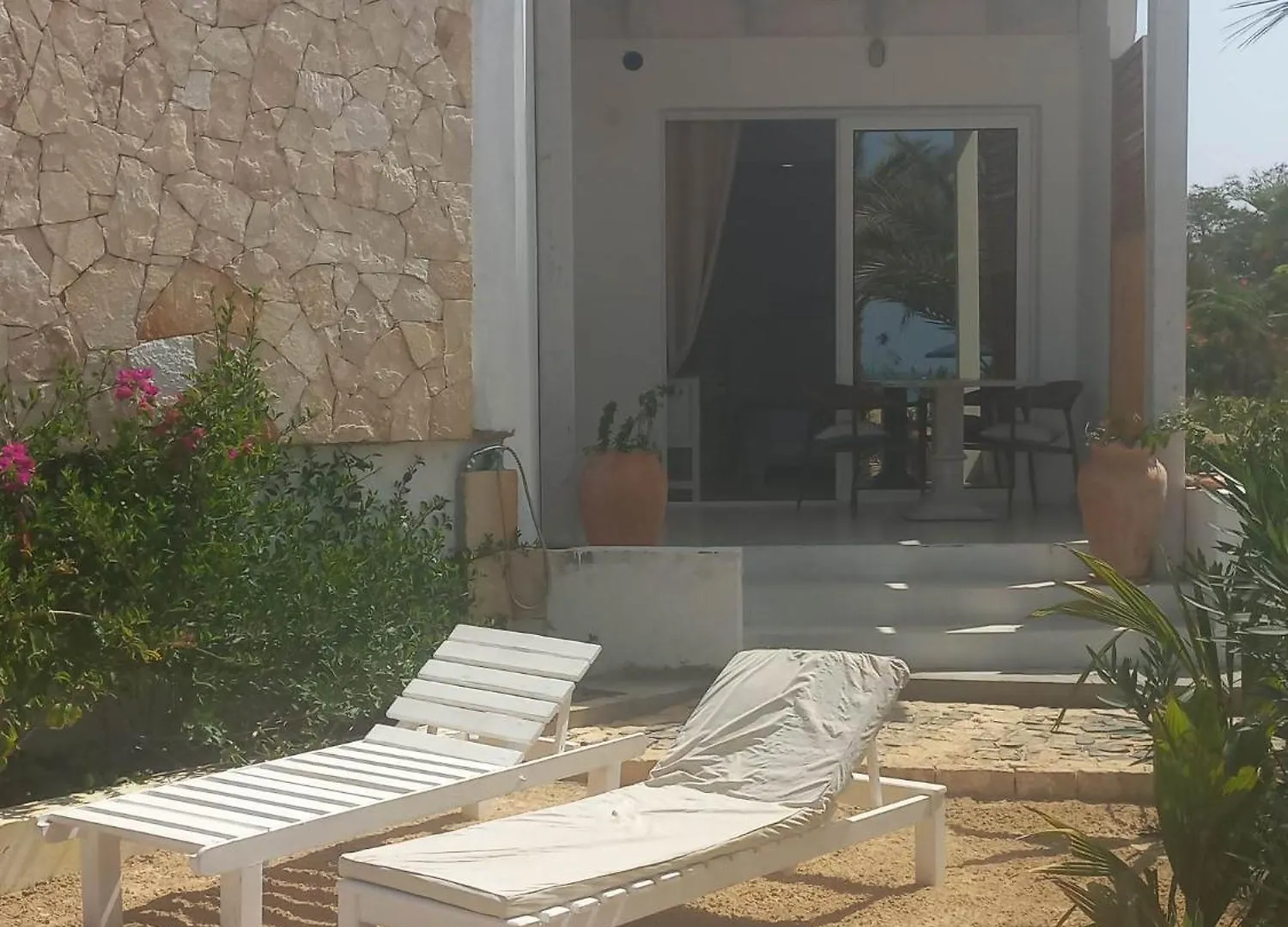 Villa Cristina Alojamento, Praia De Chaves, Boa Vista, Cape Verde, Wi-Fi Sal Rei Frühstückspension